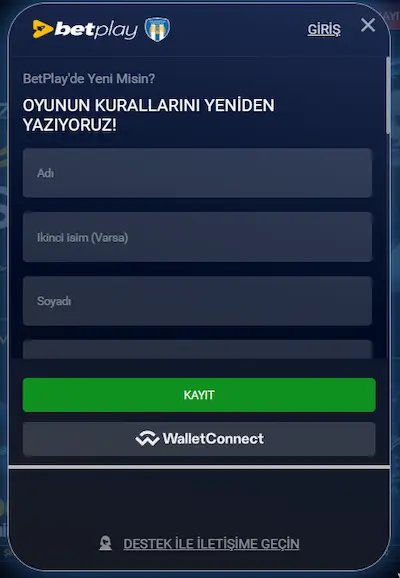 BetPlay Casino login