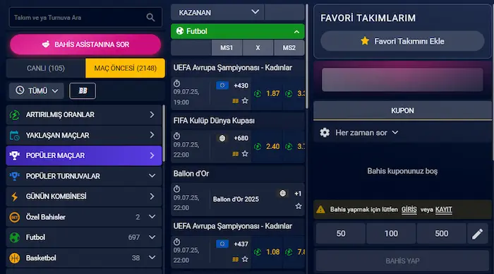 BetPlay Casino sport