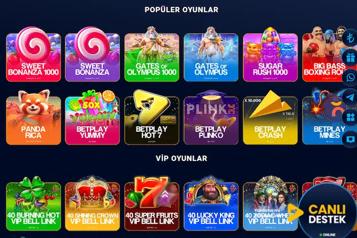 BetPlay Casino games
